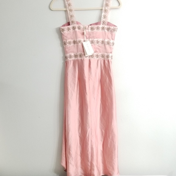 🍒NWT🍒 FL&L BEADED MIDI DRESS - Picture 5 of 8